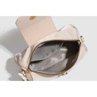 Unisex Black Vegan Leather Commuter Handbag - Adjustable Crossbody, Lightweight Shoulder Bag