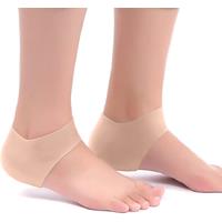 Soft Gel Silicone Heel Protectors - Cushioning, Breathable, One Size Fits Most