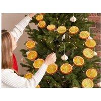 Artificial Dried Orange Slices Garland - Luxury Christmas Tree & Festive Decor, 180cm