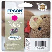 EPSON T0613 Magenta Ink Cartridge - 8ml, High-Yield, Vibrant Colour Printing