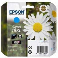 Epson T1812 XL Daisy Cyan Ink Cartridge - High Capacity, 7ml, 450 Pages, For Epson Expression Home Printers
