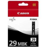 Canon PGI29MBK Matte Black Ink Cartridge - High-Yield Pigment for Crisp Documents & Photos