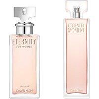 Calvin Klein Women's 100ml Eternity Fresh & 100ml Eternity Moment Perfume Bundle