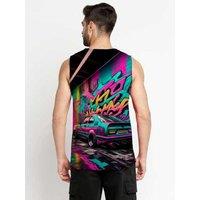 Cipher Streets Sleeveless Sando - Men's Breathable Streetwear Tank Top