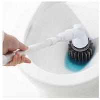 Cordless Electric Spin Cleaning Brush - 6 Replaceable Heads, 450RPM, Extendable Handle