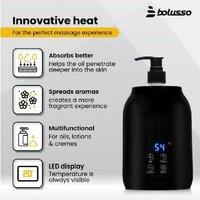 Bolusso Electric Massage Oil Warmer & Dispensers - For Relaxing Body Oil Therapy, All Skin Types