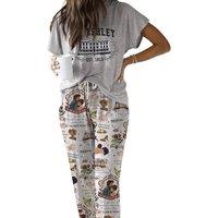 Black Women's Cosy PJ Set - Includes F.R.I.E.N.D.S-, Wicked-, Bridgerton- Designs and More! - 9 Styles & Sizes!