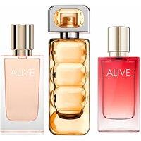 Hugo Boss Trio Women's Perfume Bundle - 30ml Alive EDP, 30ml Alive Intense EDP & 30ml Orange EDT