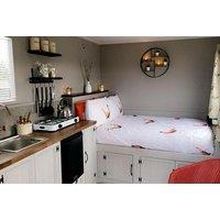 Glamping Shepherd's Hut Stay for Up To 4 People: 2 or 3 Night Options at Glamp, The Priory!