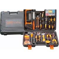 160 Pc Home Maintenance Tool Kit with Storage Box - All-in-One Household Repair Set