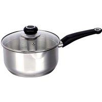 Stainless Steel 8 Piece Induction Cookware Set - Frying & Milk Pans, Multi-Hob Compatible