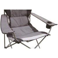 Deluxe Folding Camping & Garden Deck Chair - Heavy-Duty, Foldable, Lightweight Outdoor Seat