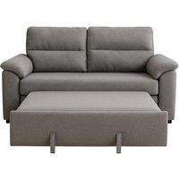 Nubo 2-Seater Pull-Out Sofa Bed - Beige, Grey, or Silver