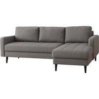 Amora Universal Corner Sofabed with Storage - Grey, Silver, or Beige