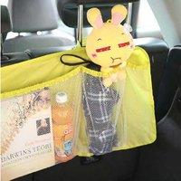 Oxford Cloth Car Storage Bag - Foldable Multi-Compartment Organiser for SUV & Sedan