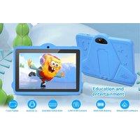 7-Inch High Performance Android Tablet for Kids - Portable WiFi Touchscreen, Two Colours