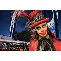 Pleasure Beach Resort, Blackpool - Night-time Rides & Scare Zones at Journey To Hell Freak Nights - School Holiday & Halloween Dates