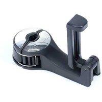 Multi-Function Car Headrest Hook Bracket - Heavy-Duty Plastic, 3kg Capacity, Space-Saving Storage