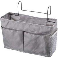 Fabric Bedside Storage Rack - Modular Hanging Basket, Oxford Cloth, Multi-Pocket Dormitory Organiser
