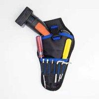 Nylon Power Tool Waist Bag - Multi-Compartment, Lightweight Storage Solution