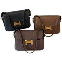 Unisex Black Herms Constance Small Crossbody Bag - 3 Colours