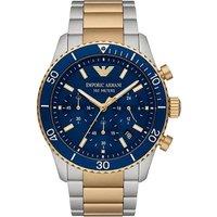 Emporio Armani AR11362 Men's Watch with Chronograph & Blue Dial