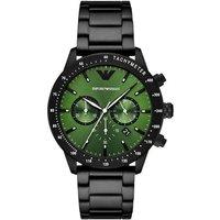 PRICE DROP! Emporio Armani AR11472 Stainless Steel Chronograph Green Dial Watch