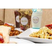 £20 Dessert Spend For 2 at Dolci Vita, Cheadle - Indulge with Shakes, Pancakes, Brownies & More!