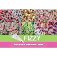 50% Off 3Kg Fizzy Sweet Cone Set - Up to 15 Cones - Posted Sweets