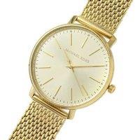 Michael Kors MK4339 Pyper Quartz Ladies Gold Stainless Steel Watch, 38mm, Water-Resistant