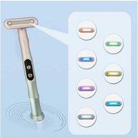 7-Colour LED Eye Massager - Anti-Ageing EMS, Compact & Rechargeable Beauty Device