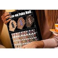 Christmas Press-On Nails Advent Calendar - 24 Festive Styles for Women