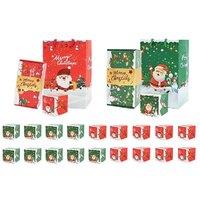 Christmas Surprise Explosion Gift Box Set with 10 Jumping Bounce Boxes - Festive Gift for All Ages
