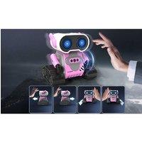 Christmas Remote Control Gesture Sensing Robot Toy with LED Lights - Interactive Gift for Kids