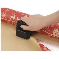 Christmas Gift Wrapping Paper Cutter with Wheels - Festive Gift Tool for Easy Wrapping