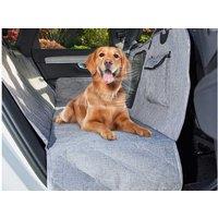 Christmas Gift Pet Car Back Seat Cover - Oxford Cloth, Water Resistant, Universal Fit for Cars, Trucks & SUVs