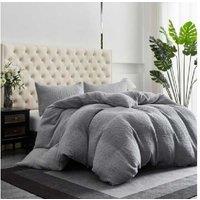 Luxury Teddy Fleece Winter Duvet Set - Ultra-Soft, Machine Washable, Multiple Sizes & Colours