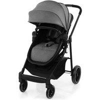 2-in-1 High Landscape Stroller: Reversible Seat, Adjustable Backrest & Canopy
