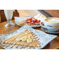 Enjoy Sweet or Savoury Crpes with Drinks for Up to 4 at Crpeaffaire - Available at 7 Locations: Valid all week!