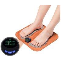 3D Electronic Foot Massager Mat with LCD Display - Rechargeable, Ergonomic, Portable