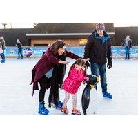 M&D's On Ice: Undercover Ice Rink 45 Min Skating Session with Hot Chocolate Royale - M&D's Scotland's Theme Park