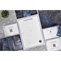 Personalised Name a Star Digital Gift Set with Certificate & Chart