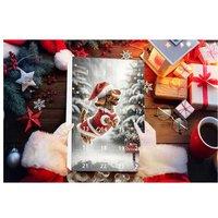 Dog Advent Calendar Ornament - 24-Day Christmas Countdown for Families & Kids