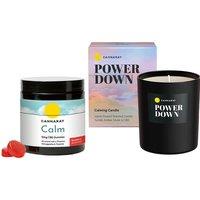 Cannaray Calming Candle with CBD Gummies - Relax & Unwind Bundle