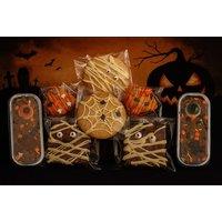 Spooky Halloween Baked Goods Treat Box w/ Brownies, Cookies & Fudge - The Cupcake Florist