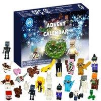 Pixel Robot Games 24-Day Toy Advent Calendar for Kids - 24 Surprises, Retro Gaming Theme
