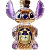 Funny Stitch Glass Whiskey Cat Bottle - Decorative Home Decanter, 320ml, Airtight, Whimsical Design