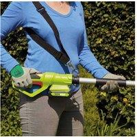 20V Cordless Telescopic Hedge Trimmer - Lightweight, Long Reach & Adjustable Angles
