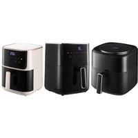 Smart Touch Display Air Fryer Cooker - Oil-Free, Fast & Versatile Cooking