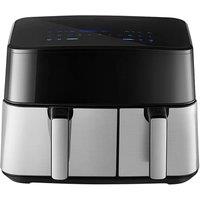 Dual Basket Touchscreen Air Fryer with Smart Presets - 6.5L + 3.5L Capacity